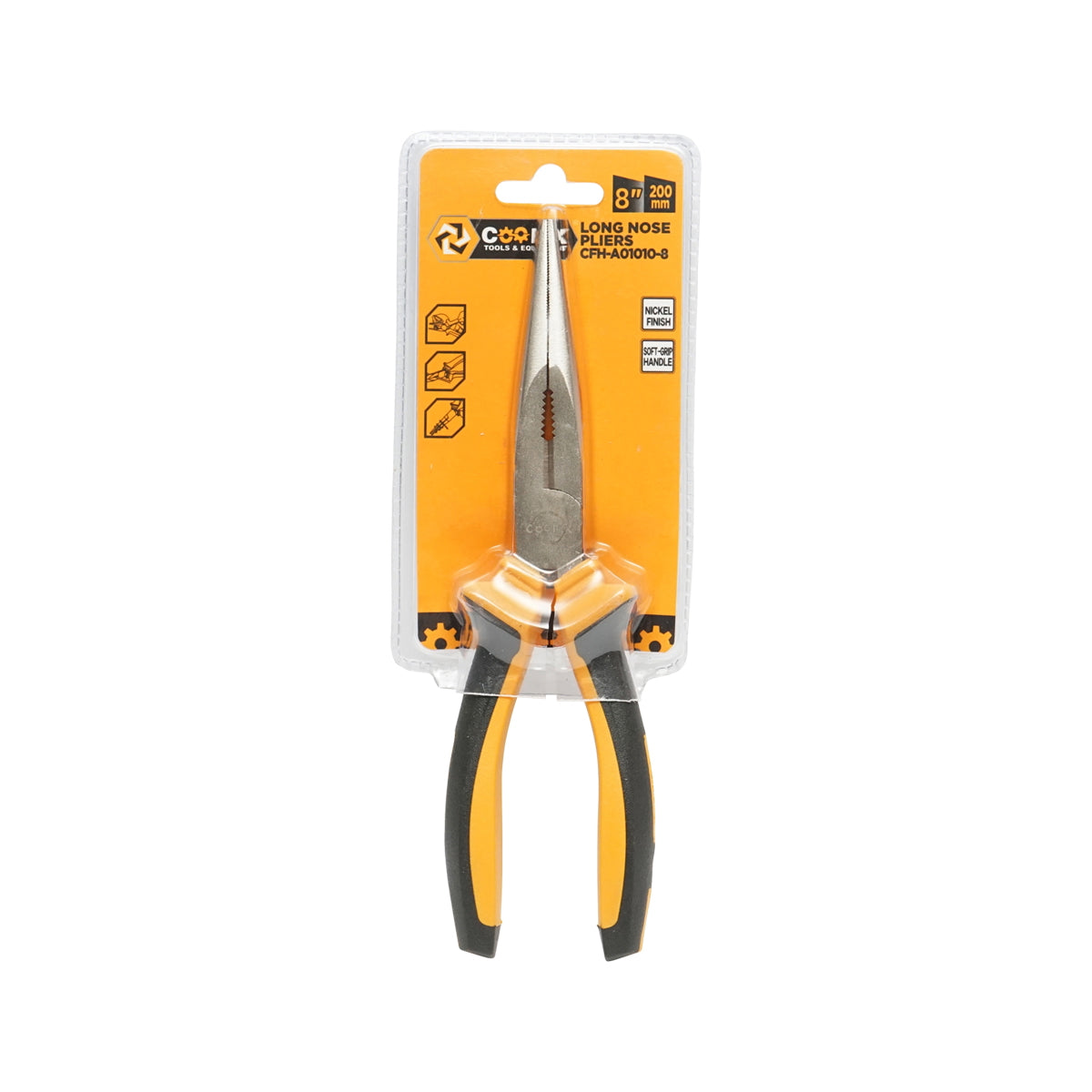 Combined pliers with sharp tip Cr-V 200mm professional Coofix
